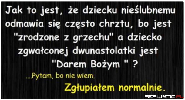 W dziwnych czasach przyszło nam żyć...