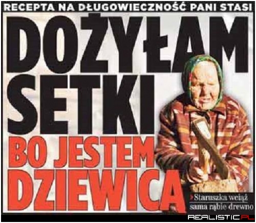 Dożyłam setki
