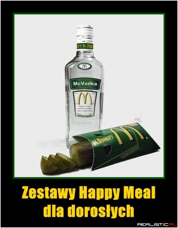Happy Meal dla dorosłych...