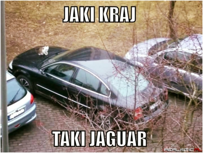 Jaki kraj, taki Jaguar ;)