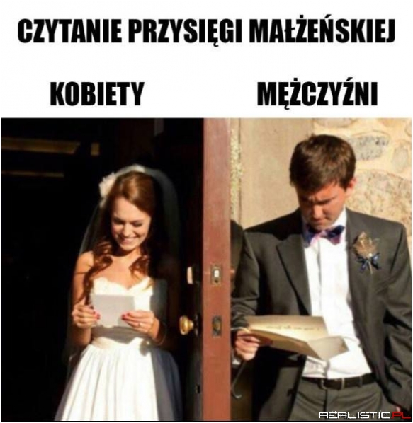 Kobieta vs mężczyzna