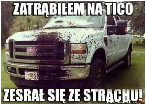 Zatrąbił na Tico