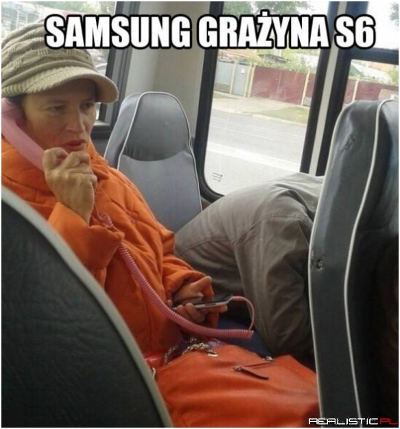 Grażyna w autobusie