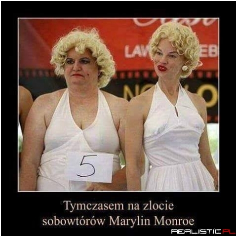 Marylin się w grobie przewraca