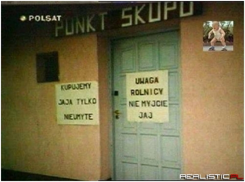 Myjcie jaja!!!