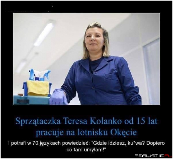 Poliglotka jak się patrzy