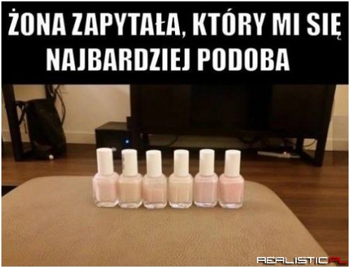 Pytanie od żony