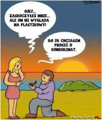 Takie oświadczyny