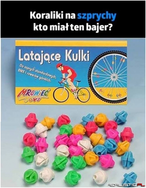 W bmx miałem to były czasy!