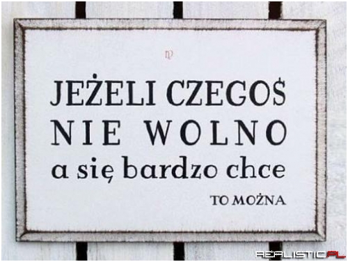 Pewnie, że można!