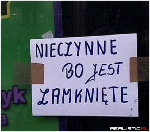 Przynajmniej nie kłamią ;)