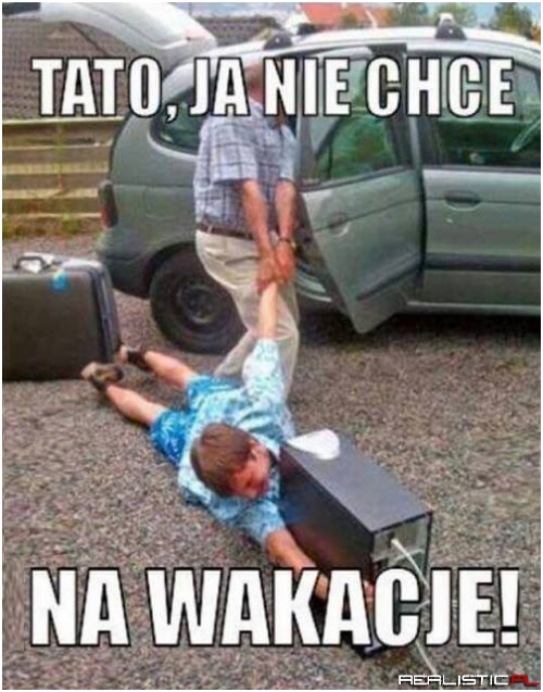Tato ja nie chcę!