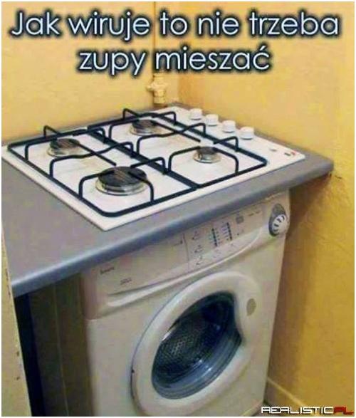 Ale trzeba wycierać z podłogi ;)