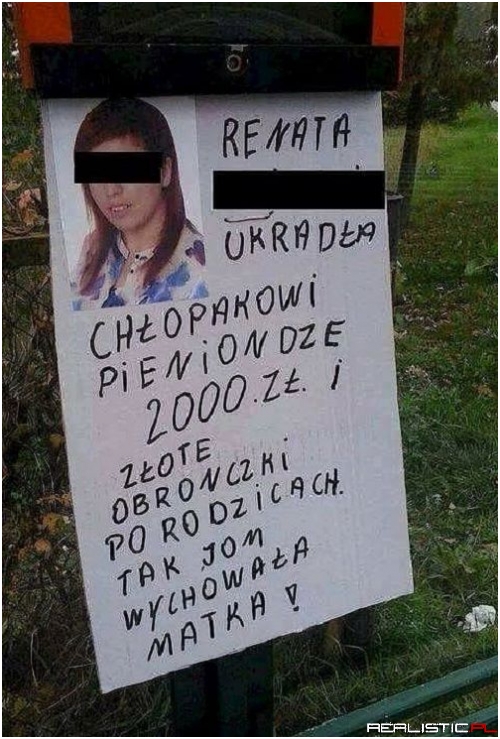 Co tą Renatą? ;)