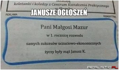 Ale miły xD
