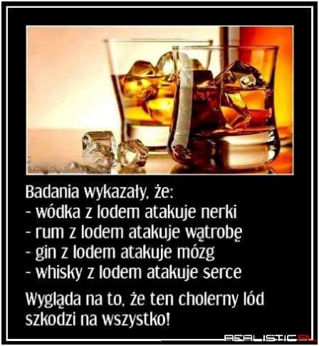 Cholerny lód...