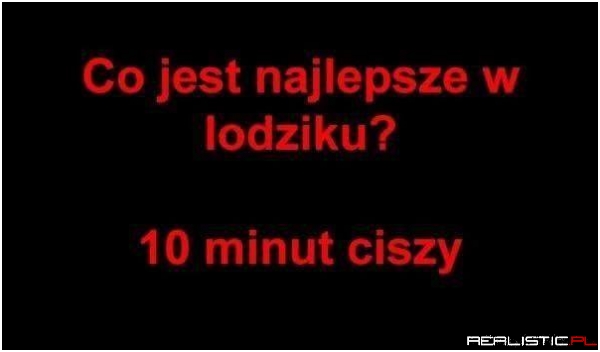 Cisza...
