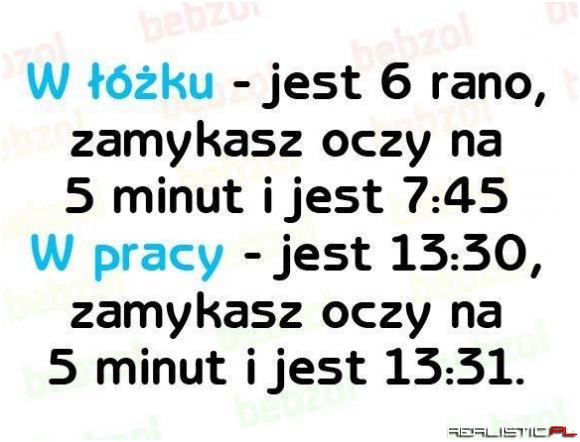 Jest tak...