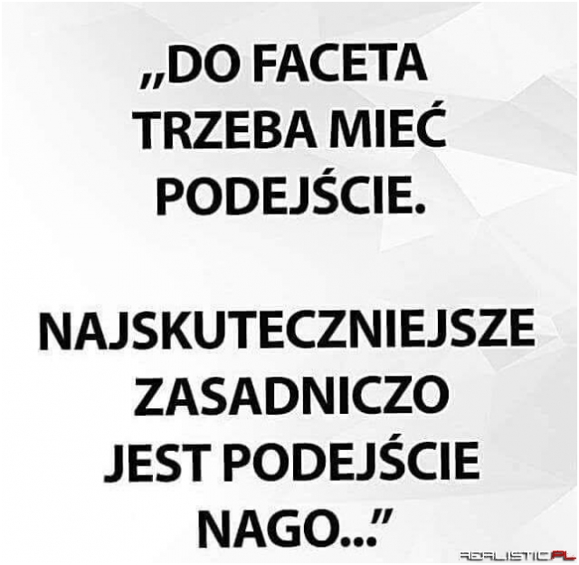 Najważniejsze jest podejście