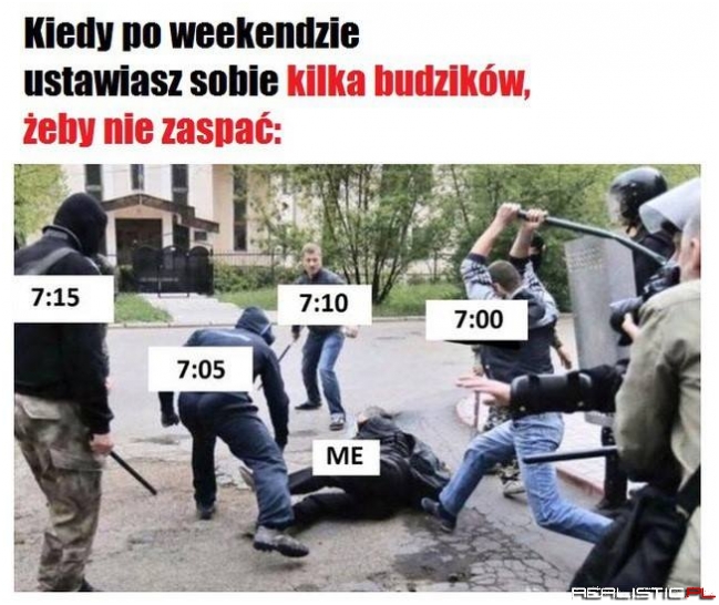 Po ciężkim weekendzie