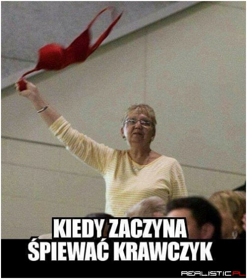 Poszła na całość