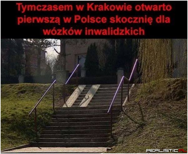 Skocznia dla wózków