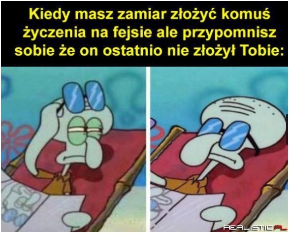 Taka sytuacja ;)