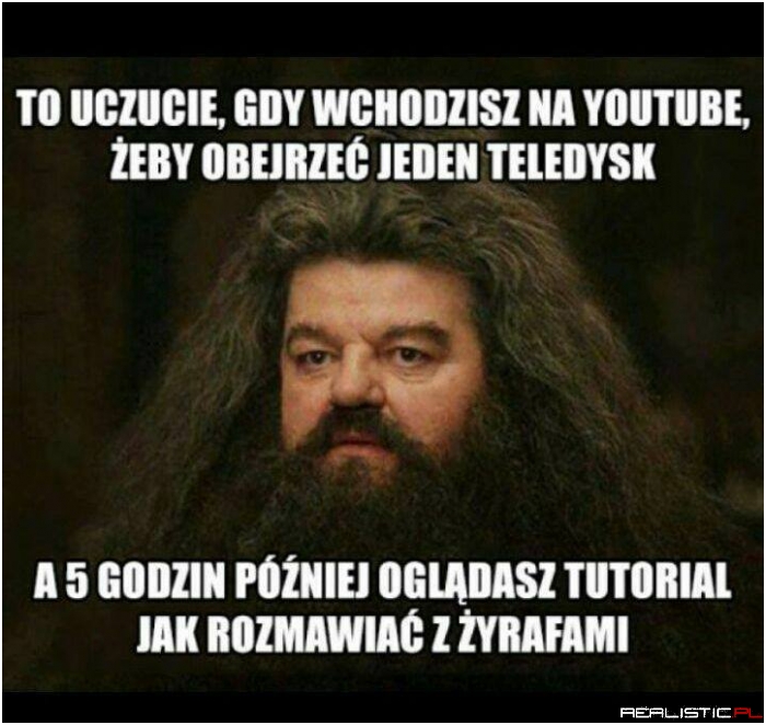 To uczucie...