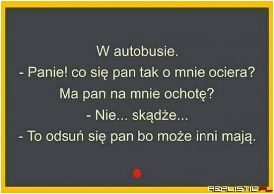 W autobusie...