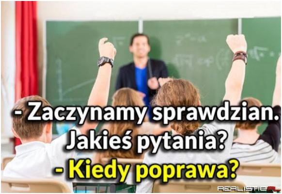 Zgłaszam nieprzygotowanie