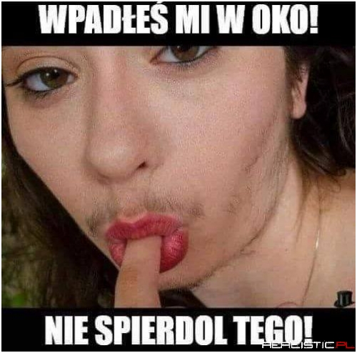 Ten wąs niejednym jajem trząs