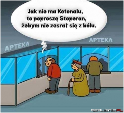Tymczasem w aptece...