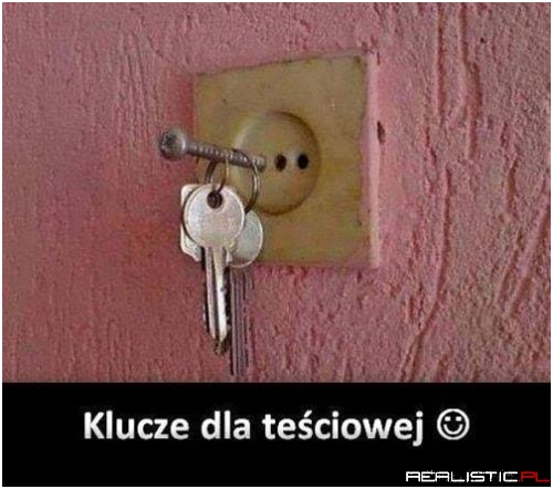 Uziemienie teściowej...