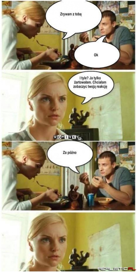 Za późno ;)