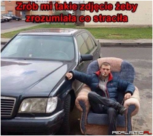 A mogła mieć taki wypas fotel...