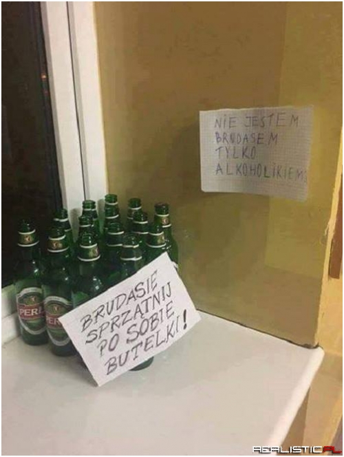 Alkoholik z dobrym smakiem ;)
