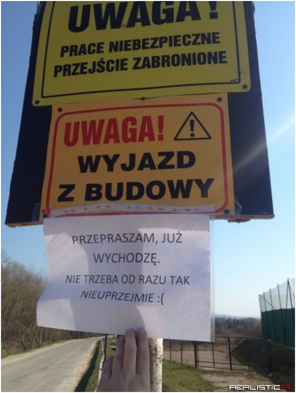 Już wychodzę...
