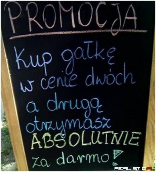 Zupełnie jak Black Friday ;)