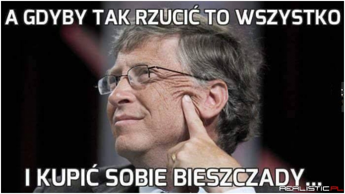 Obawiam się że Bieszczady nie są na sprzedaż