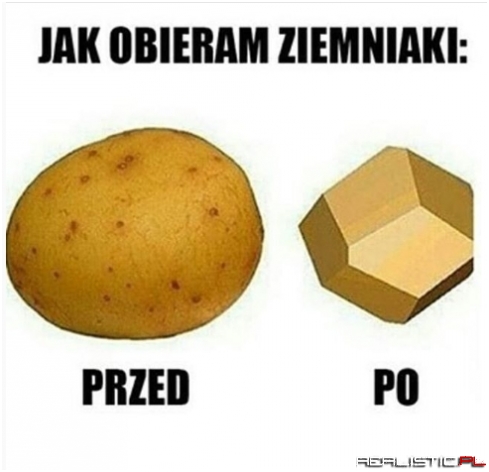 Obieranie ziemniaków