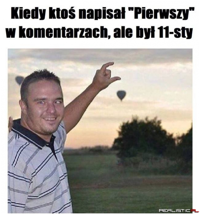 Pierwszy!