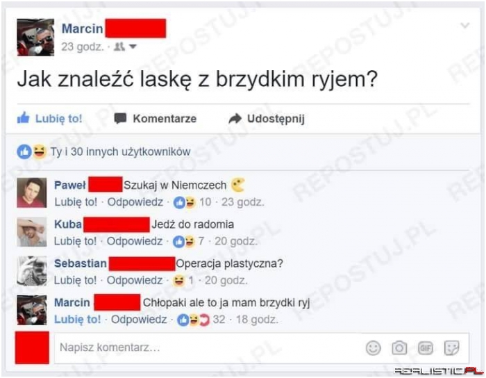 Taka sytuacja ;)