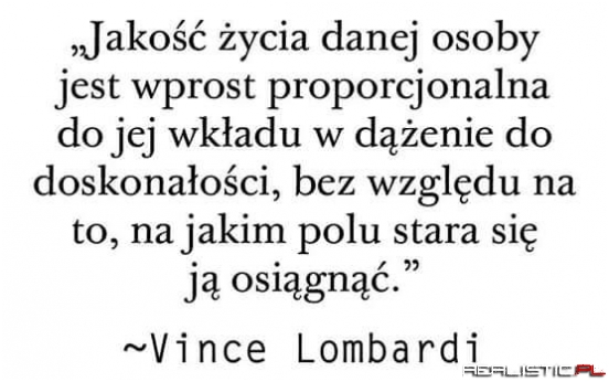 Jakość życia
