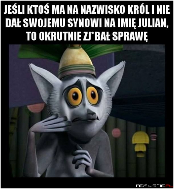 Takie nazwisko ;)