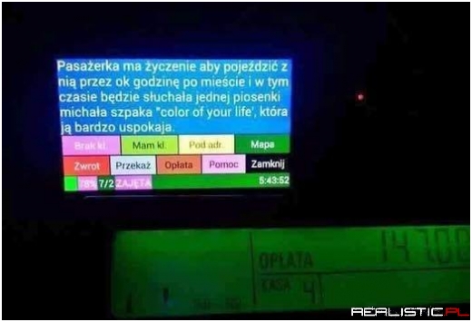 Tymczasem w taxi