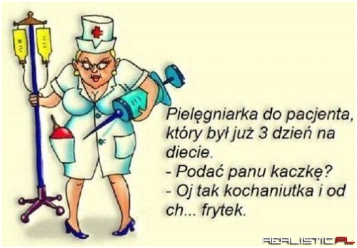 Pielęgniarka vs pacjent