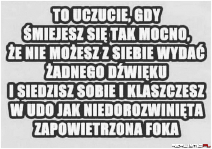 Zapowietrzona foka