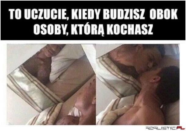 To uczucie...