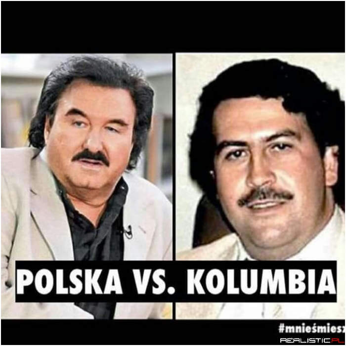 Polska kontra Kolumbia :D