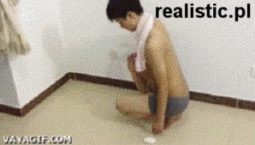 Jak schylać się po mydło!